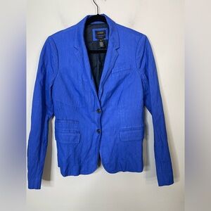 J. Crew schoolboy blazer blue Sz 12